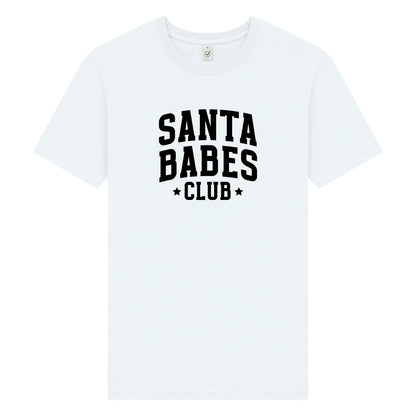Santa Babes Club – Jul T-shirt för Tjejer (Unisexmodell)