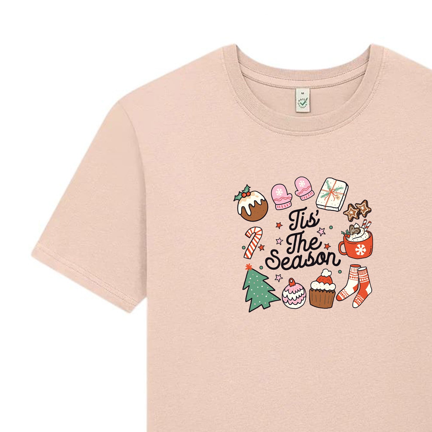 Tis’ The Season – Klassisk Unisex Jul T-shirt