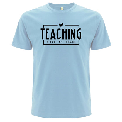 Teaching Fills My Heart – Undervisning Fyller Mitt Hjärta T-shirt