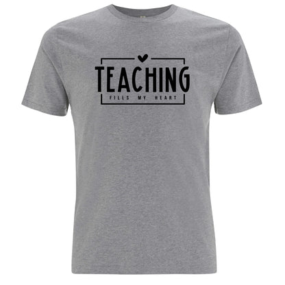 Teaching Fills My Heart – Undervisning Fyller Mitt Hjärta T-shirt