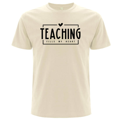 Teaching Fills My Heart – Undervisning Fyller Mitt Hjärta T-shirt