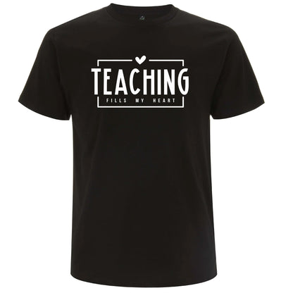 Teaching Fills My Heart – Undervisning Fyller Mitt Hjärta T-shirt