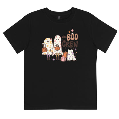 The BOO Crew Halloween T-shirt Barn-Lovely Text