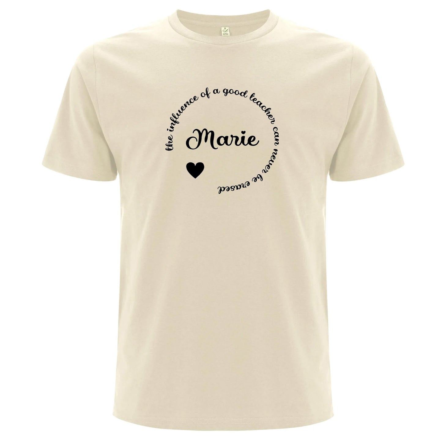 The Influence Of A Good Teacher Can Never Be Erased T-shirt
