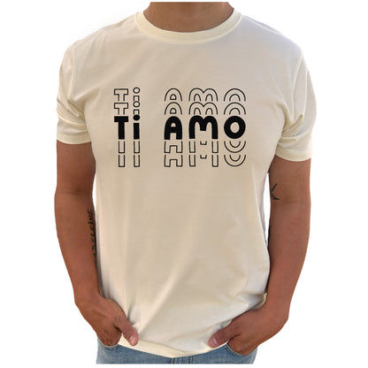 Ti Amo Herr T-shirt – Italiensk romantik för alla hjärtans dag