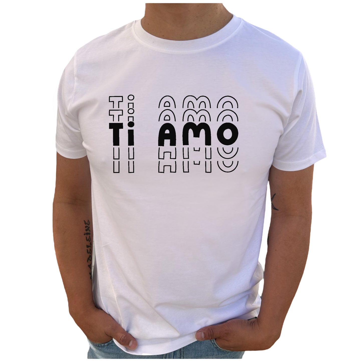 Ti Amo Herr T-shirt – Italiensk romantik för alla hjärtans dag