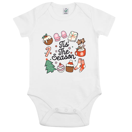 Tis' the Season Babybody - Julig och Mysig-Lovely Text