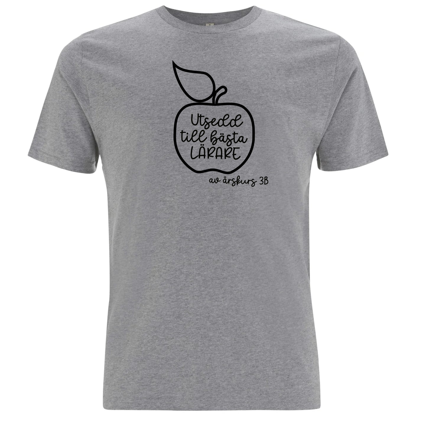 Utsedd till Bästa Lärare/Mentor av årskurs [klass]- T-shirt Lärare