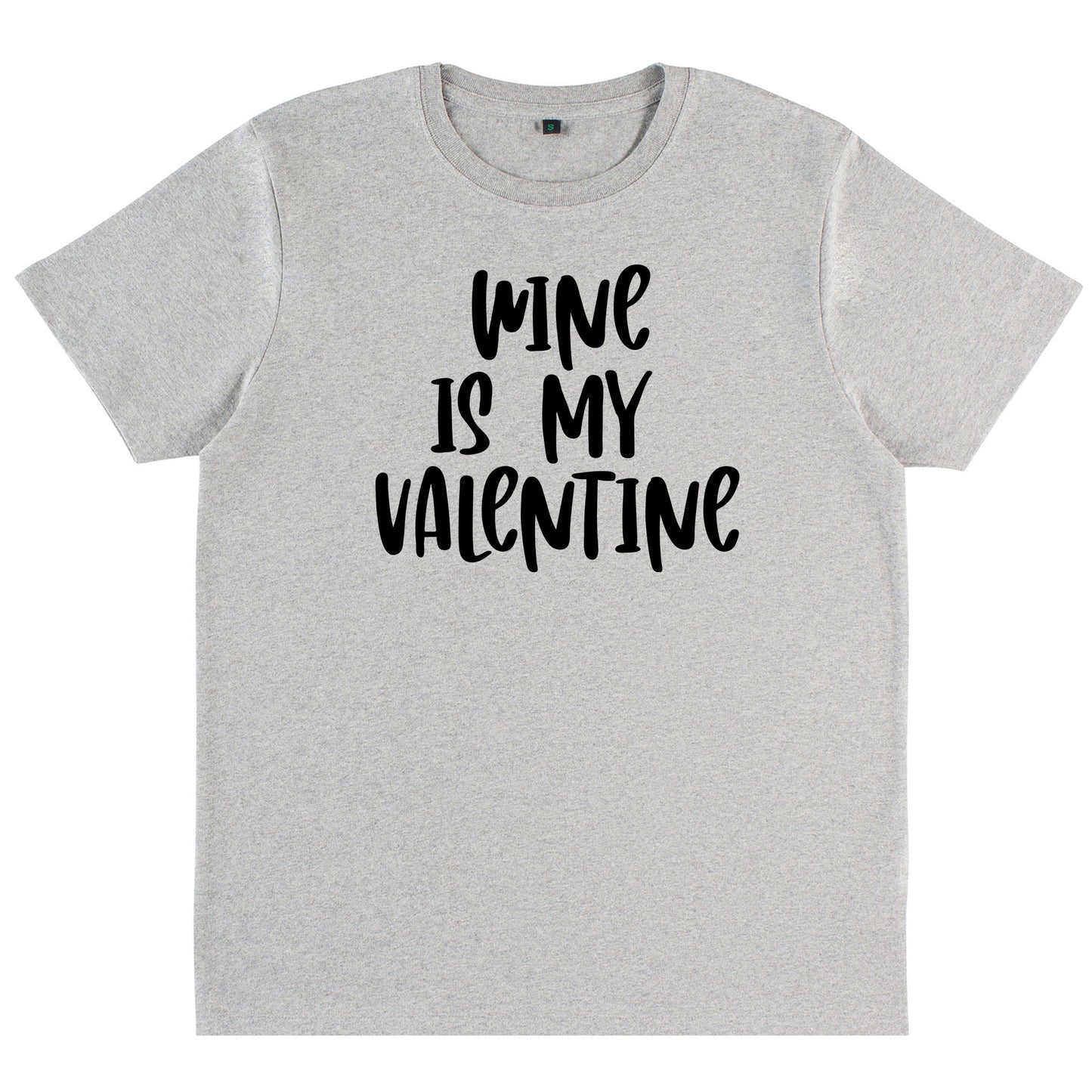 Wine Is My Valentine Dam T-shirt – För vinälskaren på alla hjärtans dag