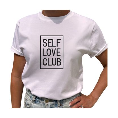 Self Love Club i Ram – Självkärlek i Fokus T-shirt