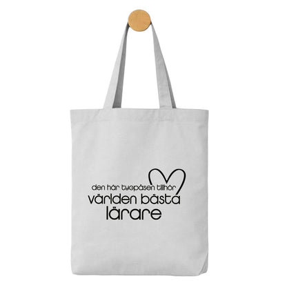 Tygpåse – Världens bästa lärare / pedagog