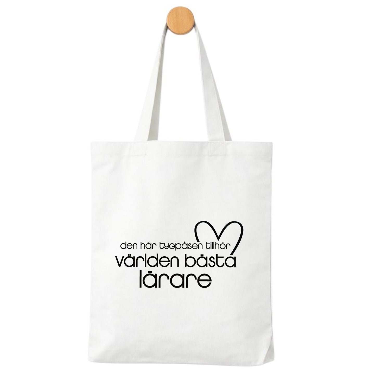 Tygpåse – Världens bästa lärare / pedagog