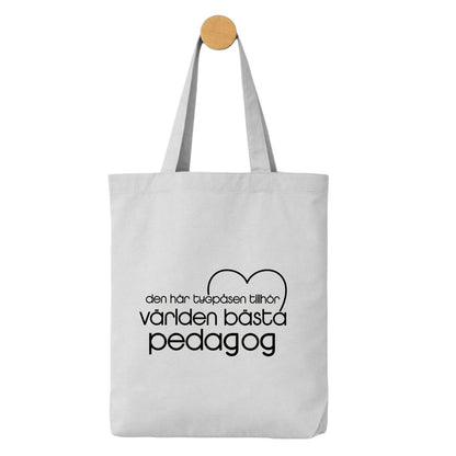 Tygpåse – Världens bästa lärare / pedagog