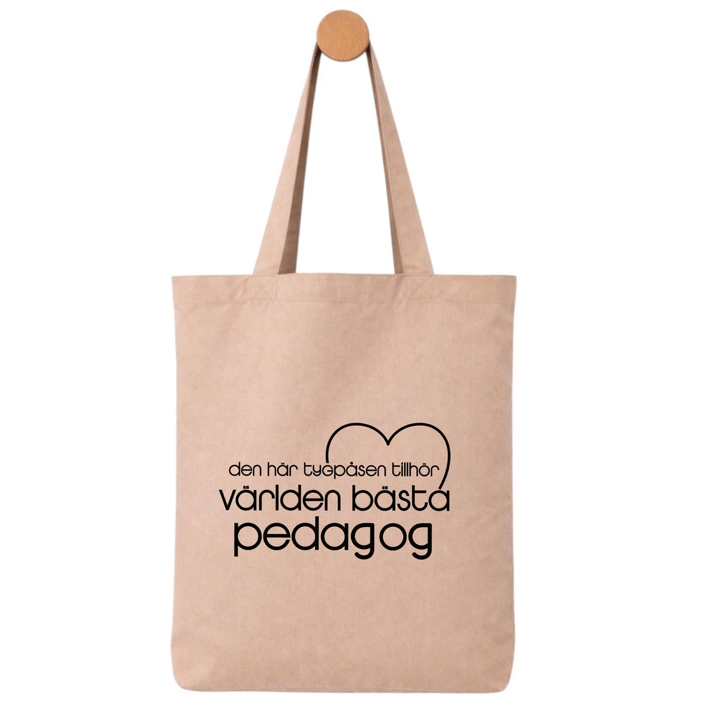 Tygpåse – Världens bästa lärare / pedagog